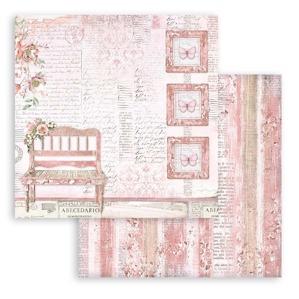 Stamperia ROSELAND 12"X12" Scrapbook Paper Pad