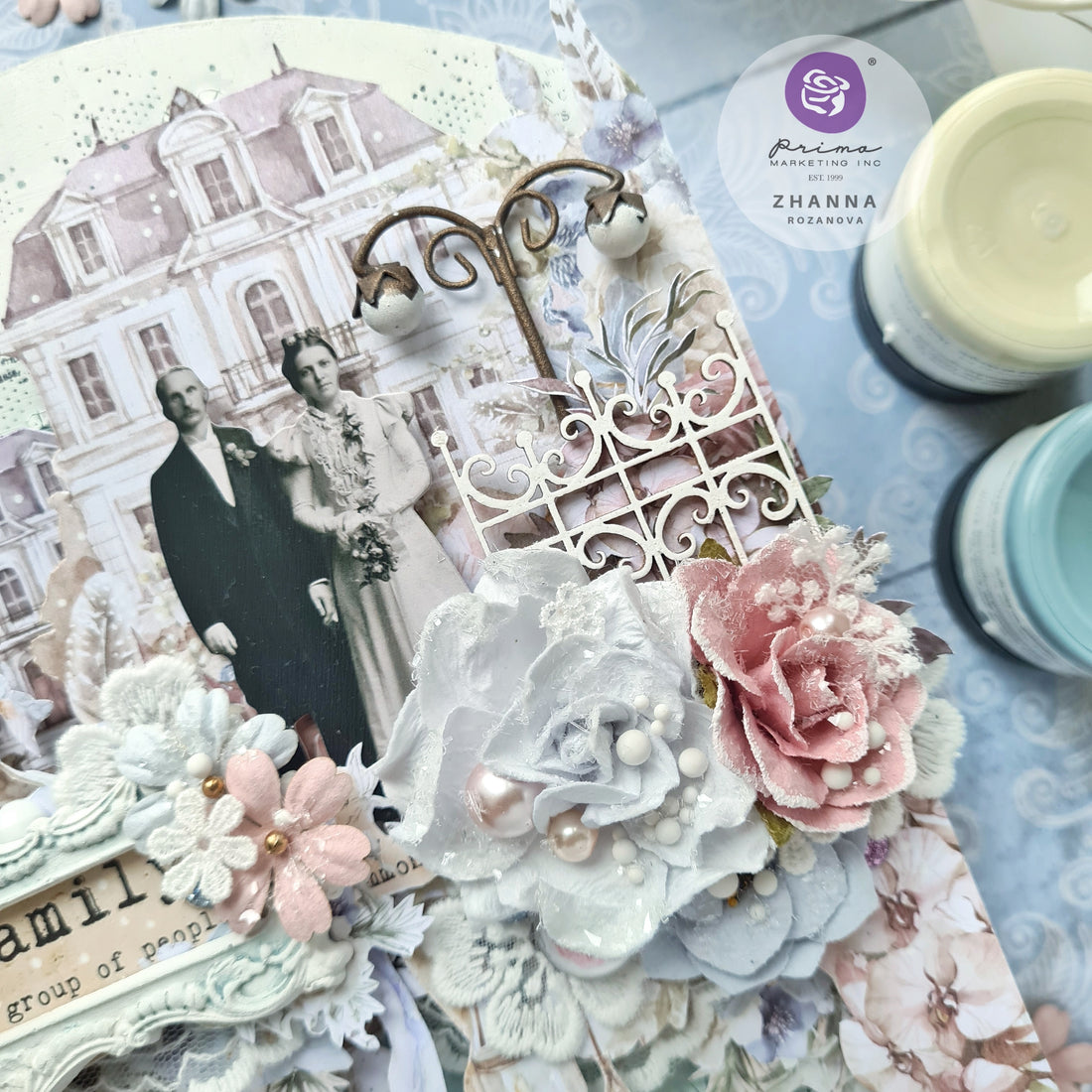 Prima BOHEMIAN HEART Wild At FLOWERS 12pc