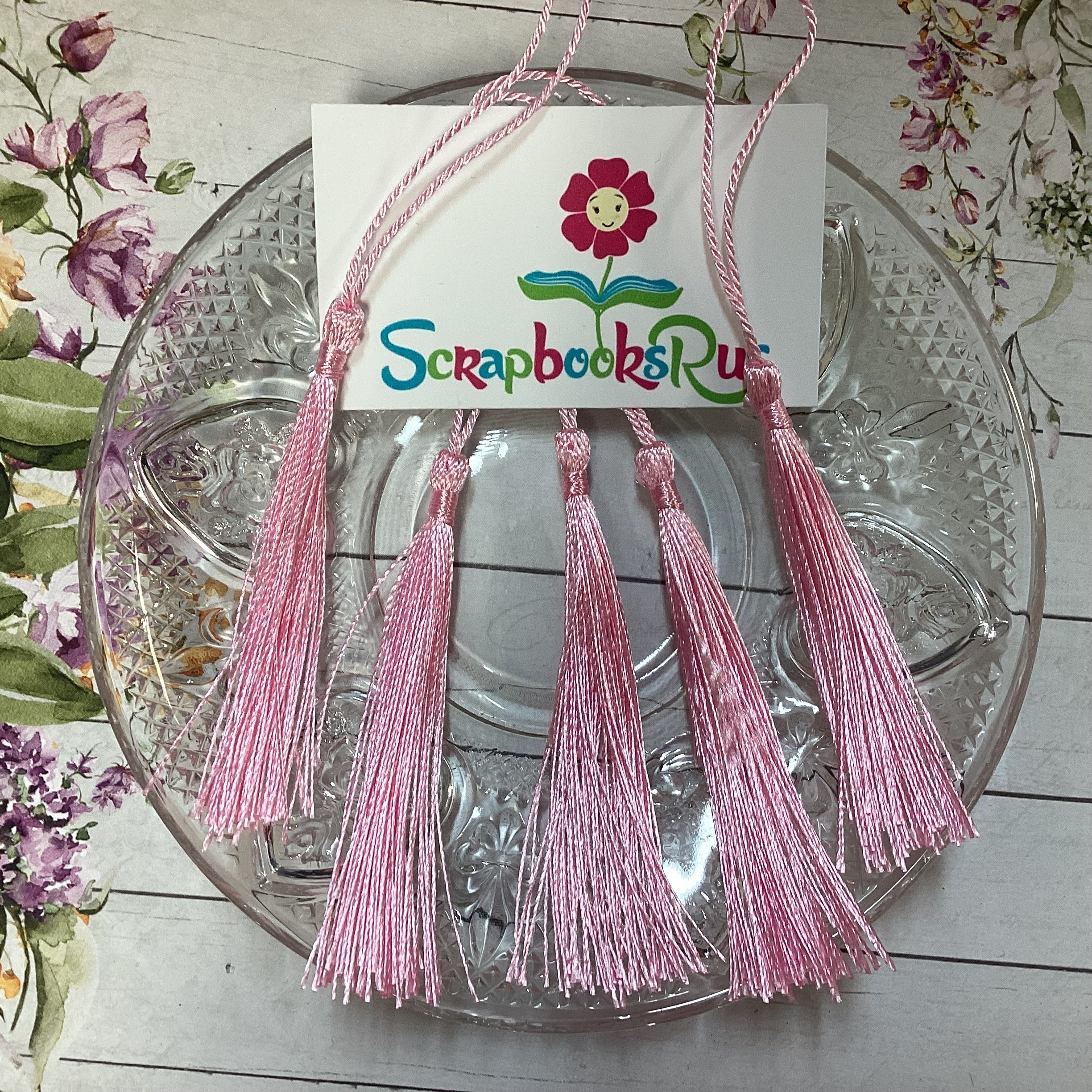 Scrapbooksrus DECORATIVE CHAINETTE TASSELS 5”