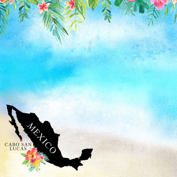 Scrapbooksrus CABO SAN LUCAS GETAWAY 12”X12” Scrapbook Kit