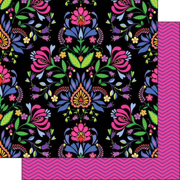 Scrapbook Customs DAY OF THE DEAD MEXICO Paper Pack 10pc