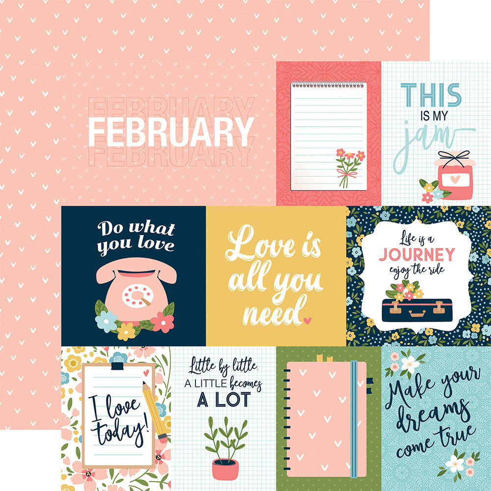 Echo Park DAY IN THE LIFE 2 12"x12" Scrapbook Collection Kit