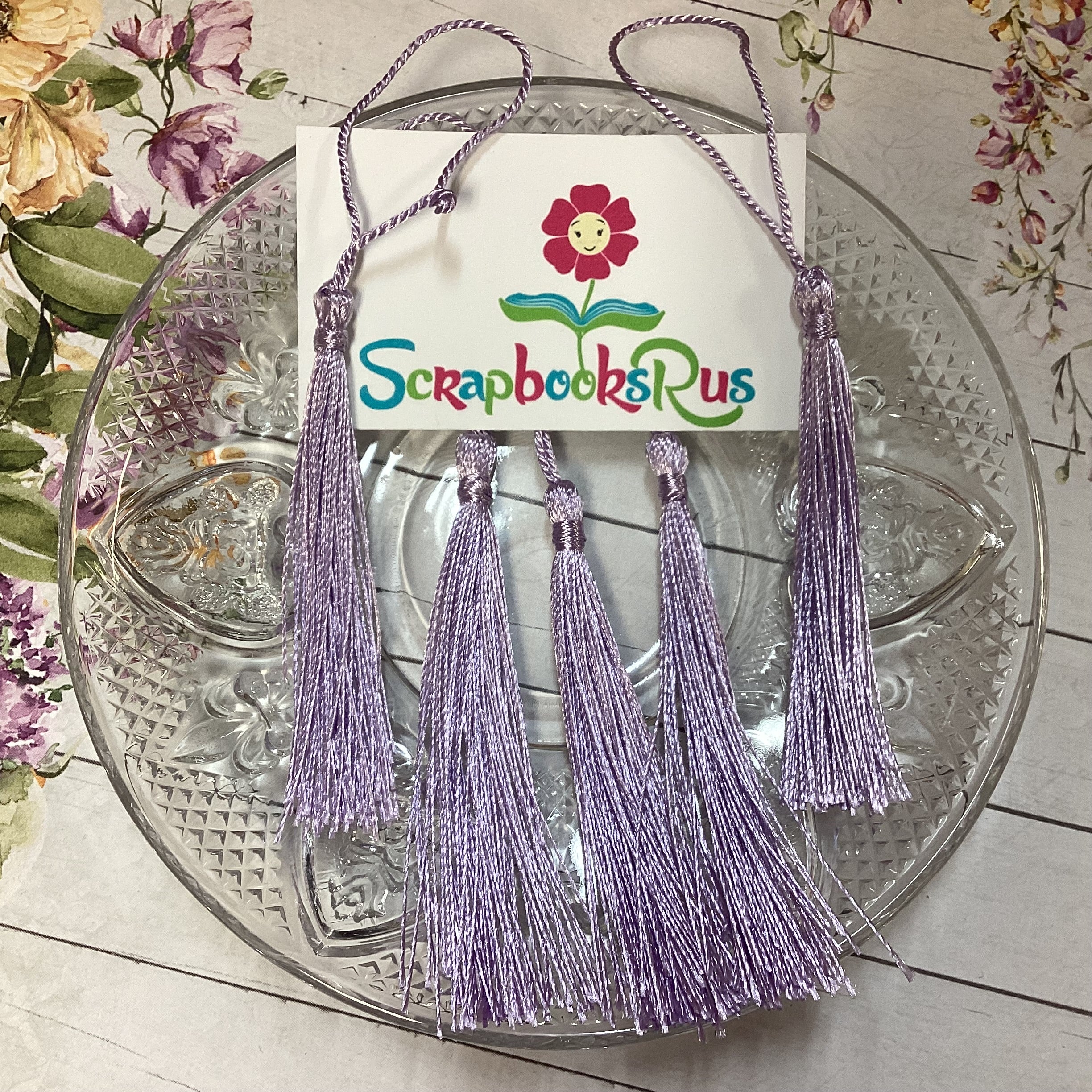 Scrapbooksrus DECORATIVE CHAINETTE TASSELS 5”