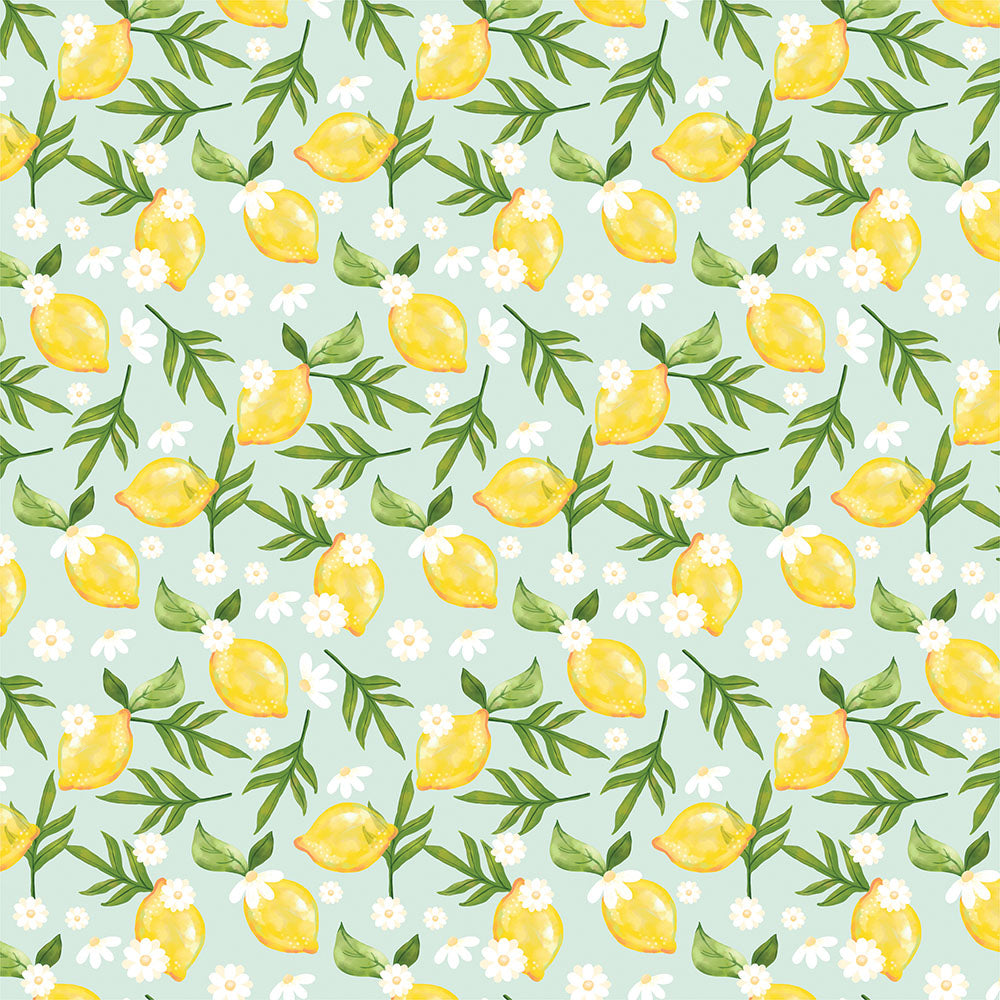Carta Bella Fruit Stand LOVELY LEMONS 12"x12" Paper