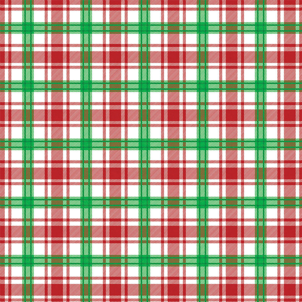 Photoplay Santa Please Stop Here ALL THAT JINGLES 12X12 Scrapbook Paper