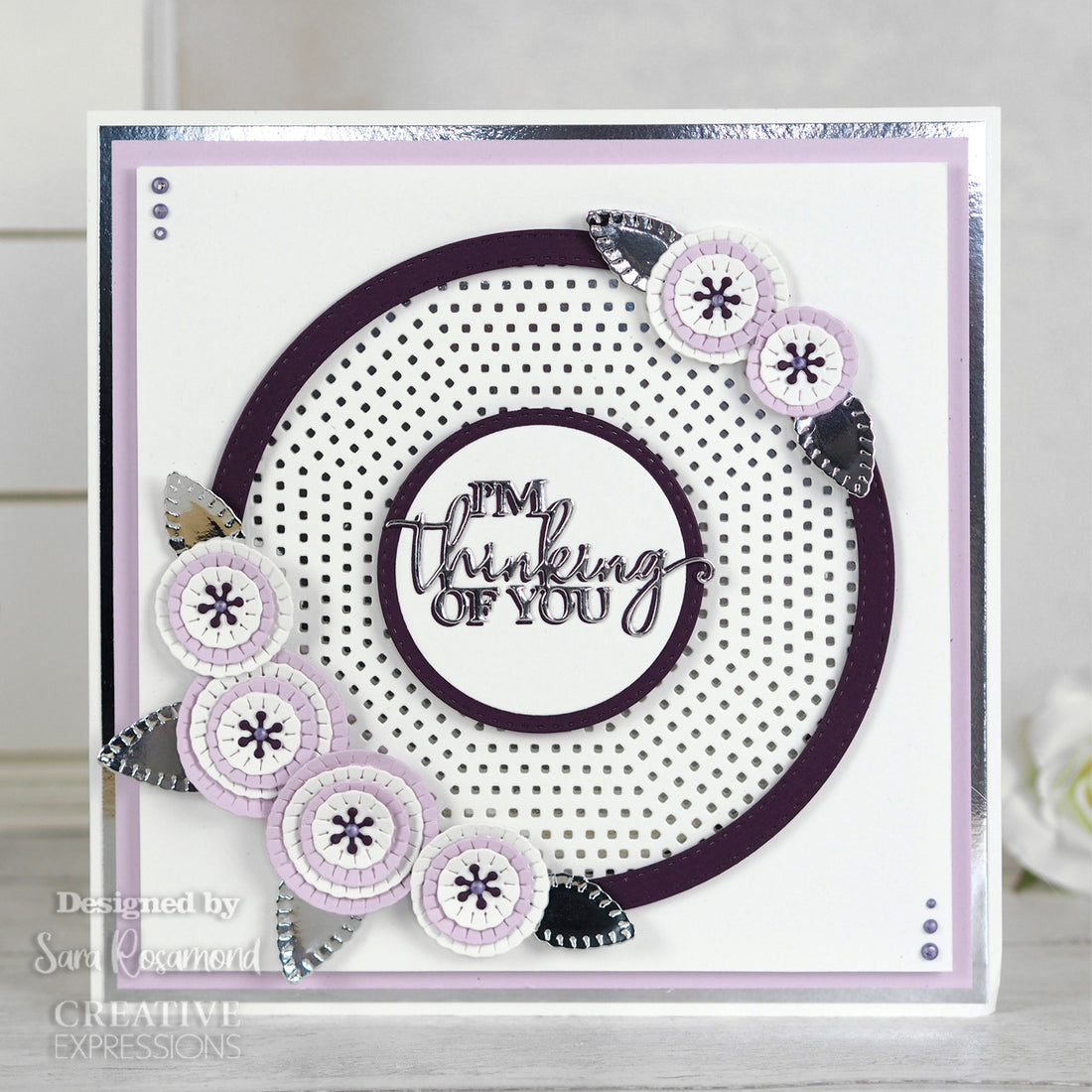 Creative Expressions NOBLE DECORATIVE SQUARED OCTAGONS Metal Craft Dies 17pc