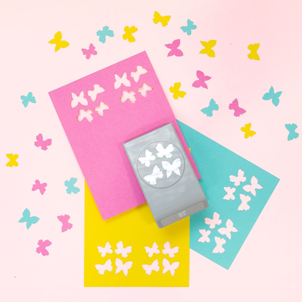 Ek Tools BUTTERFLY Confetti Punch