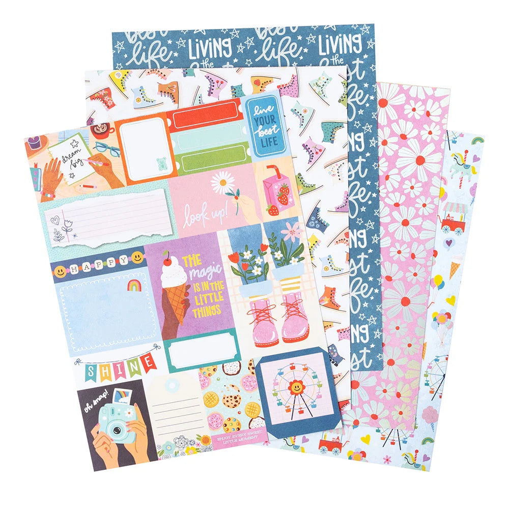Shimelle LIVE THE DREAM 6”X8” Paper Pad