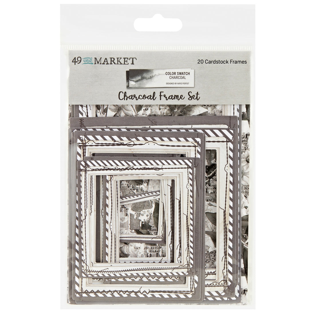 49 and Market Color Swatch CHARCOAL FRAME SET 20pc