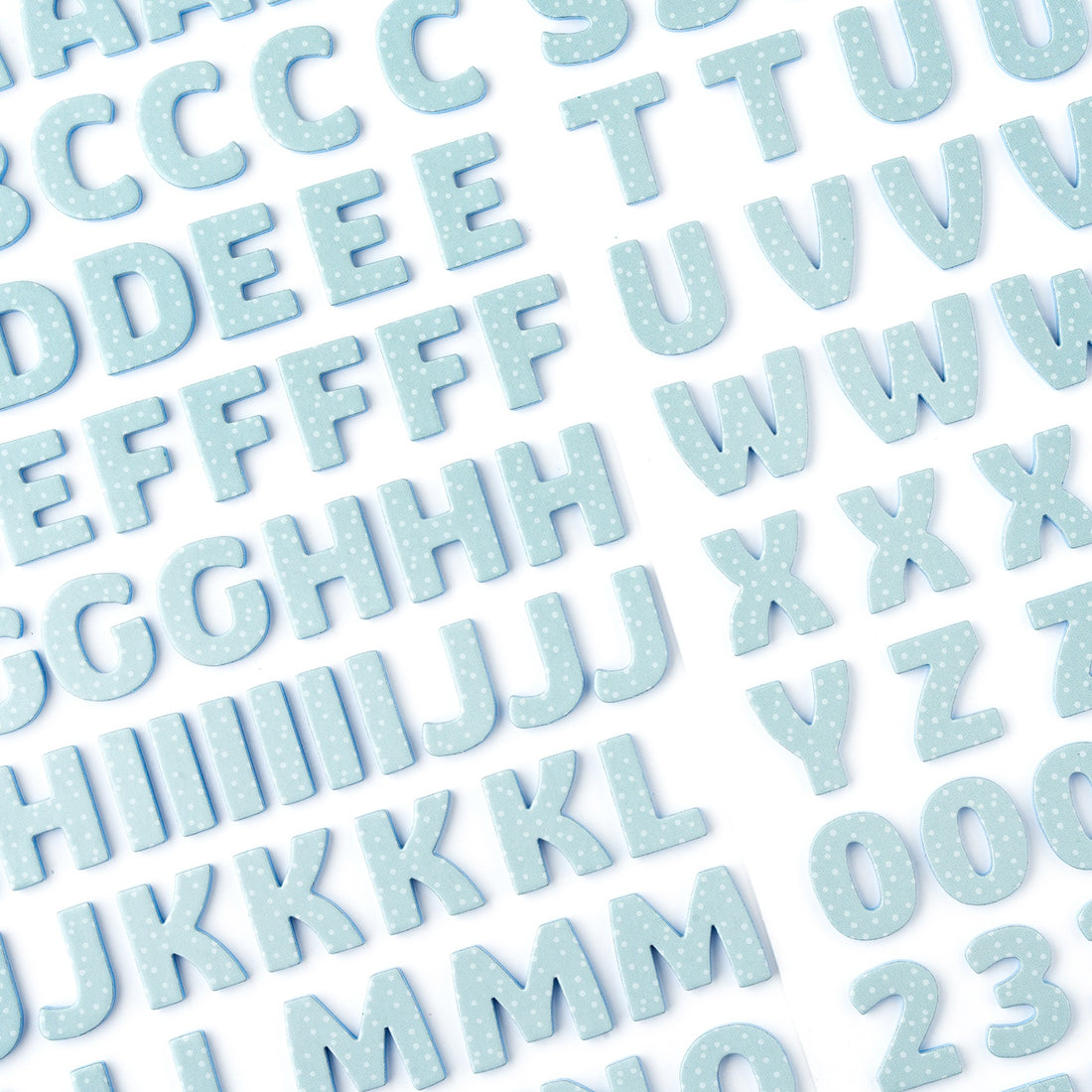 Thickers Pebbles SUNNY BLOOMS Foam Letter Stickers