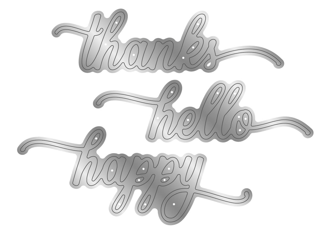 Crafters Companion Floral Elegance Signature Collection STAMP AND DIES 9pc