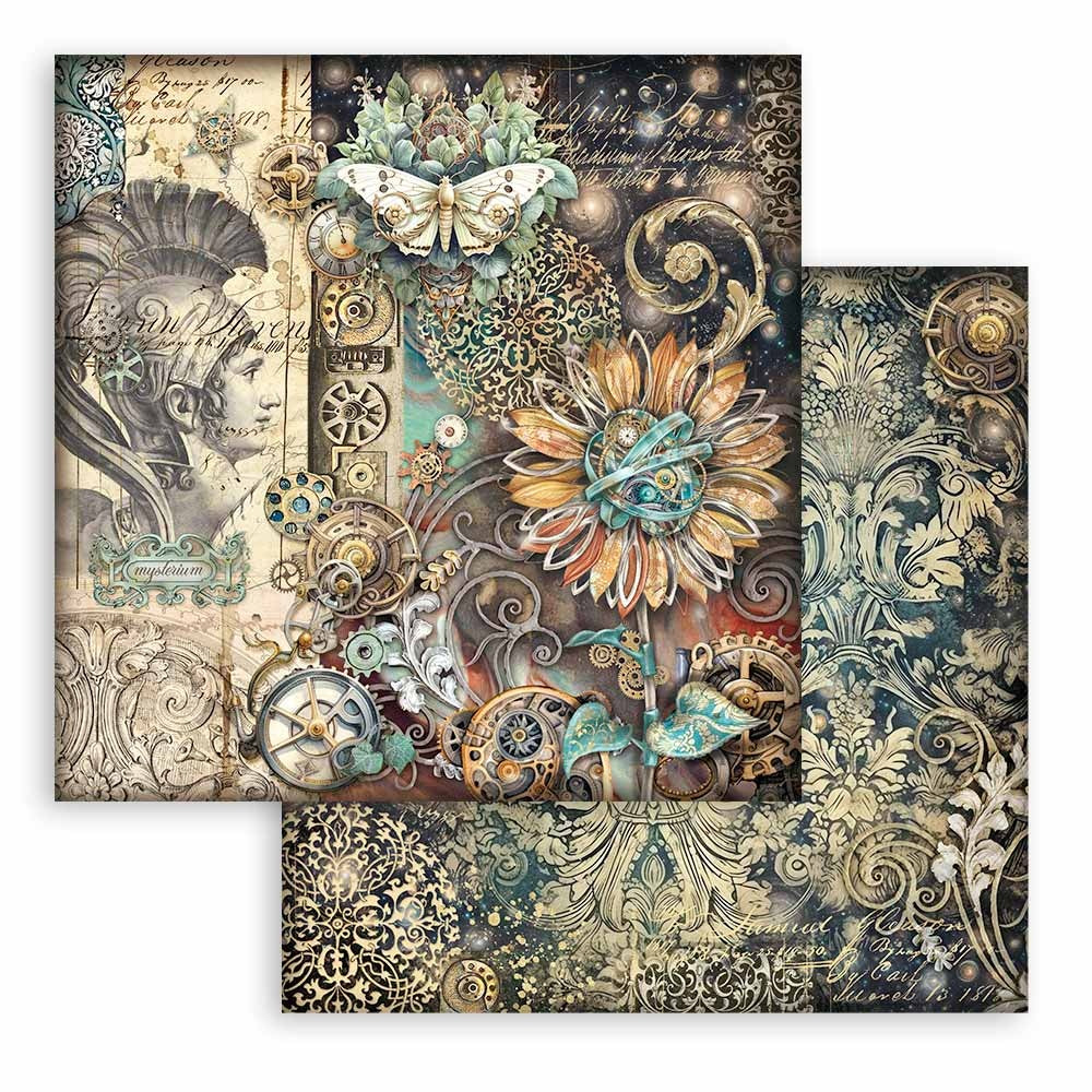 Stamperia SIR VAGABOND IN FANTASY WORLD KIT SBBL148 12"X12" Scrapbook Paper