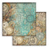 Stamperia SIR VAGABOND In Fantasy World World Mechanisms SBB979 12"X12" Scrapbook Paper