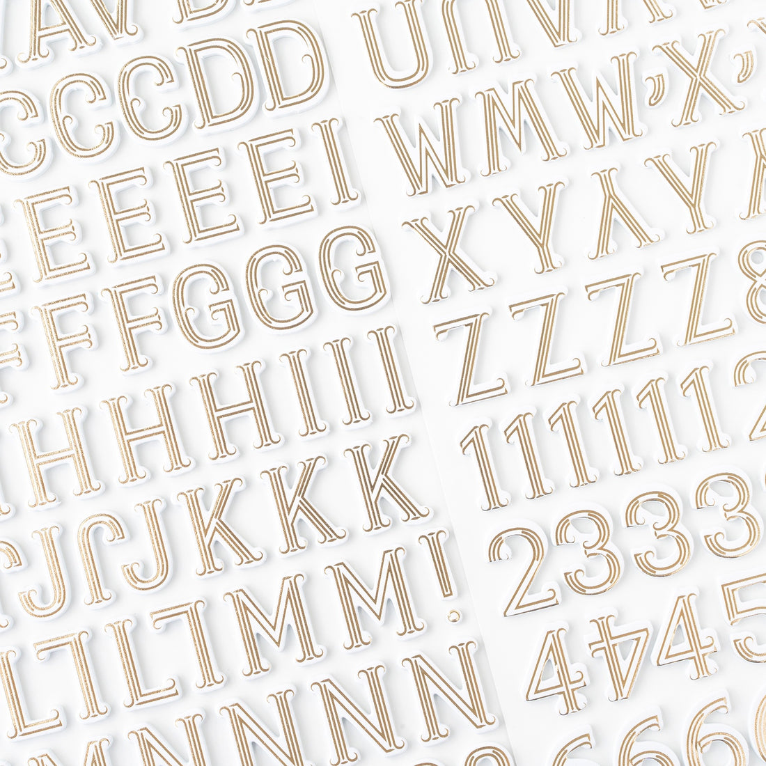 Thickers Pink Paislee JOYFUL NOTES Foam Letter Stickers