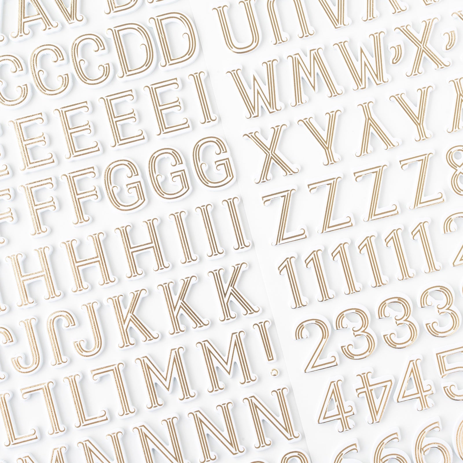 Thickers Pink Paislee JOYFUL NOTES Foam Letter Stickers