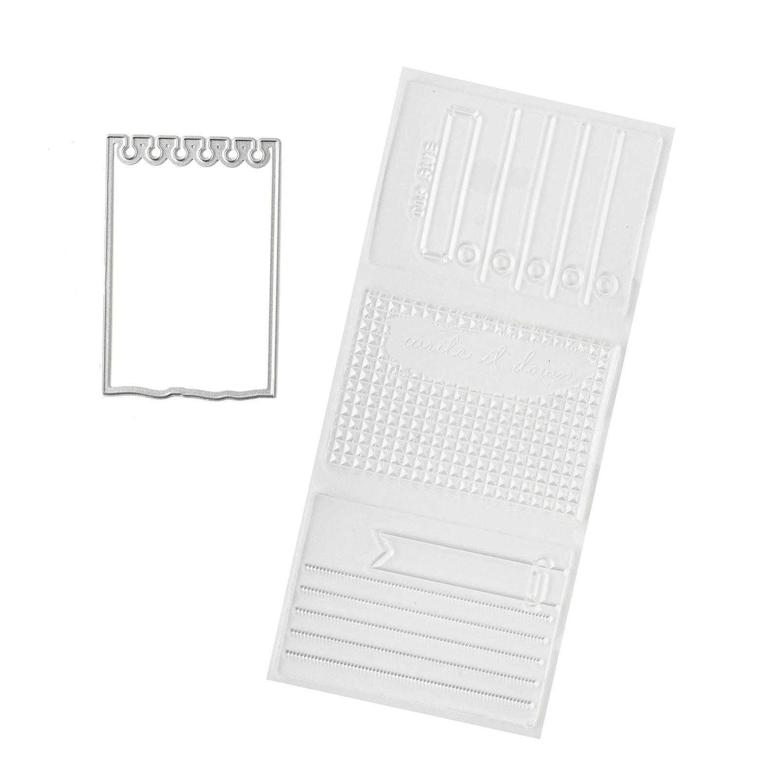 Vicki Boutin ART FOR EVERYONE NOTEPAD Stamp & Die Set 4pc