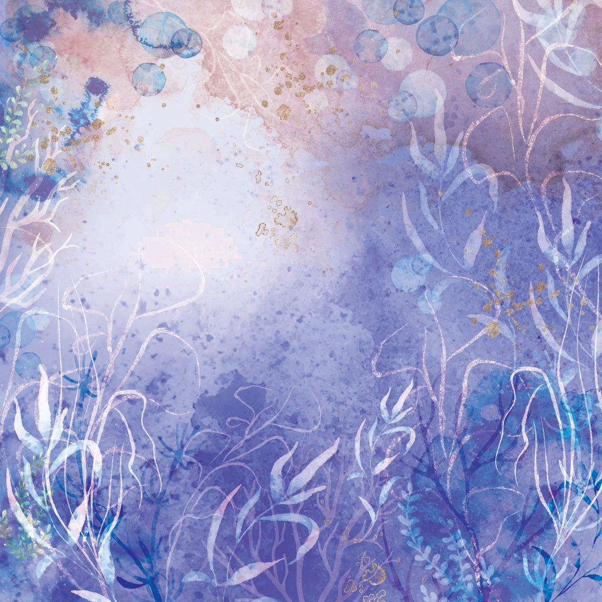 Crafters Companion ENCHANTED OCEAN Signature Collection 12X12" Paper Pad 36 Sheets