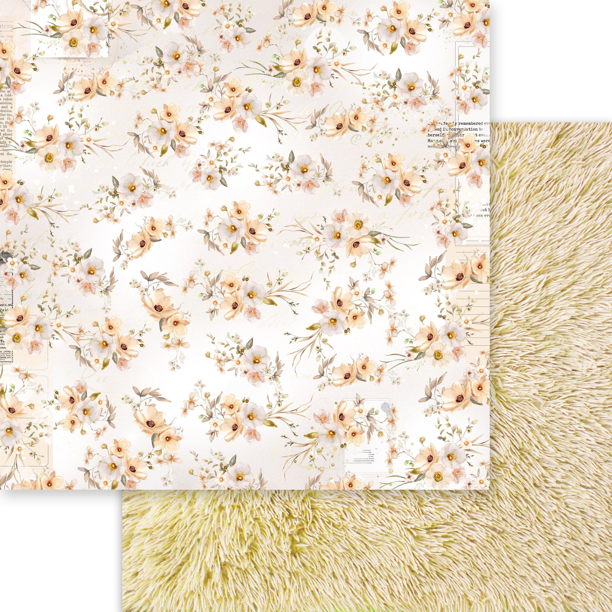 Asuka Studio FLORAL WHISPERS 12X12 Collection Paper Pad 12 Sheets