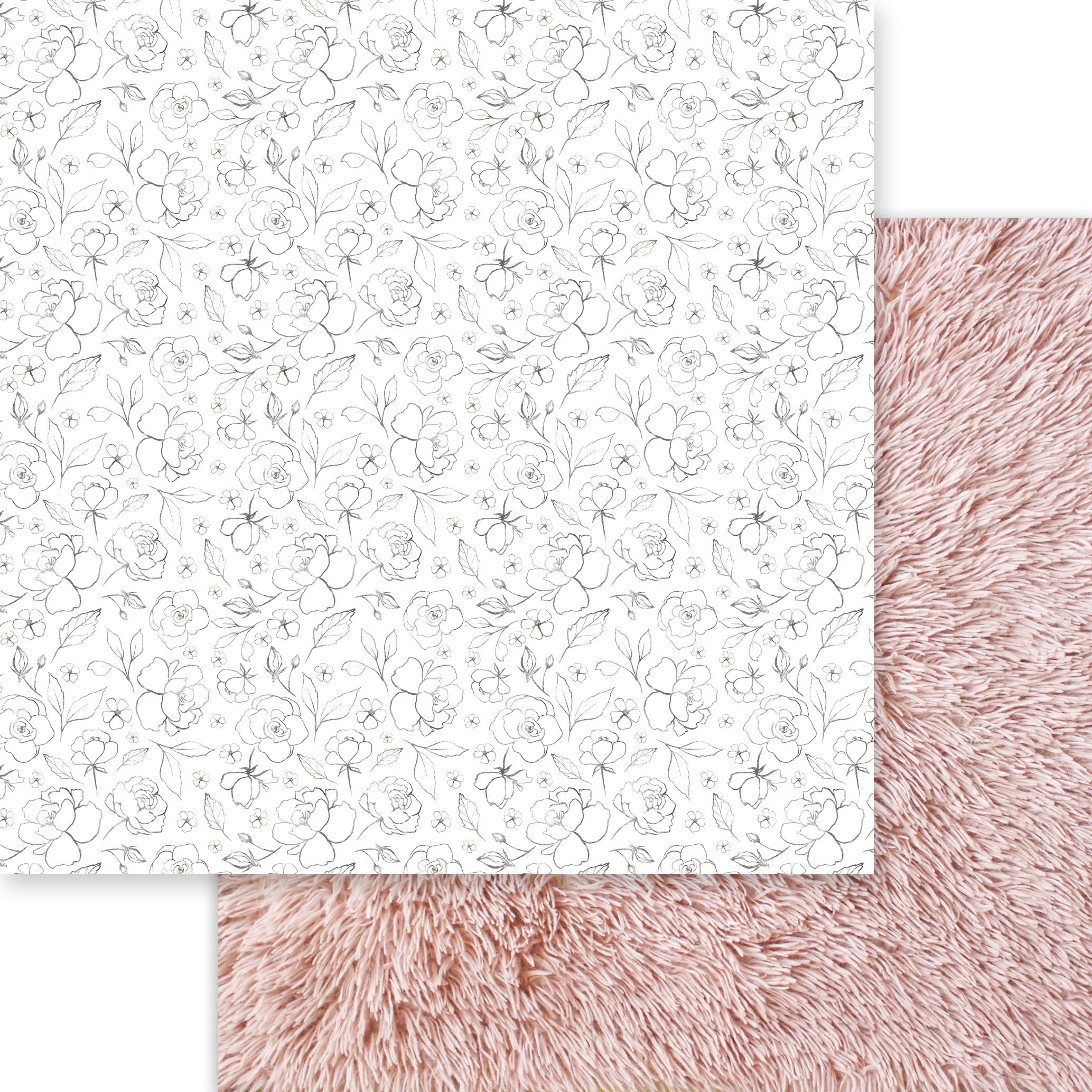 Asuka Studio FLORAL WHISPERS 12X12 Collection Paper Pad 12 Sheets