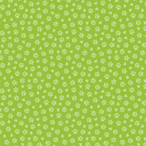Photoplay Pampered Pooch LIVING LARGE 12X12 Scrapbook Paper