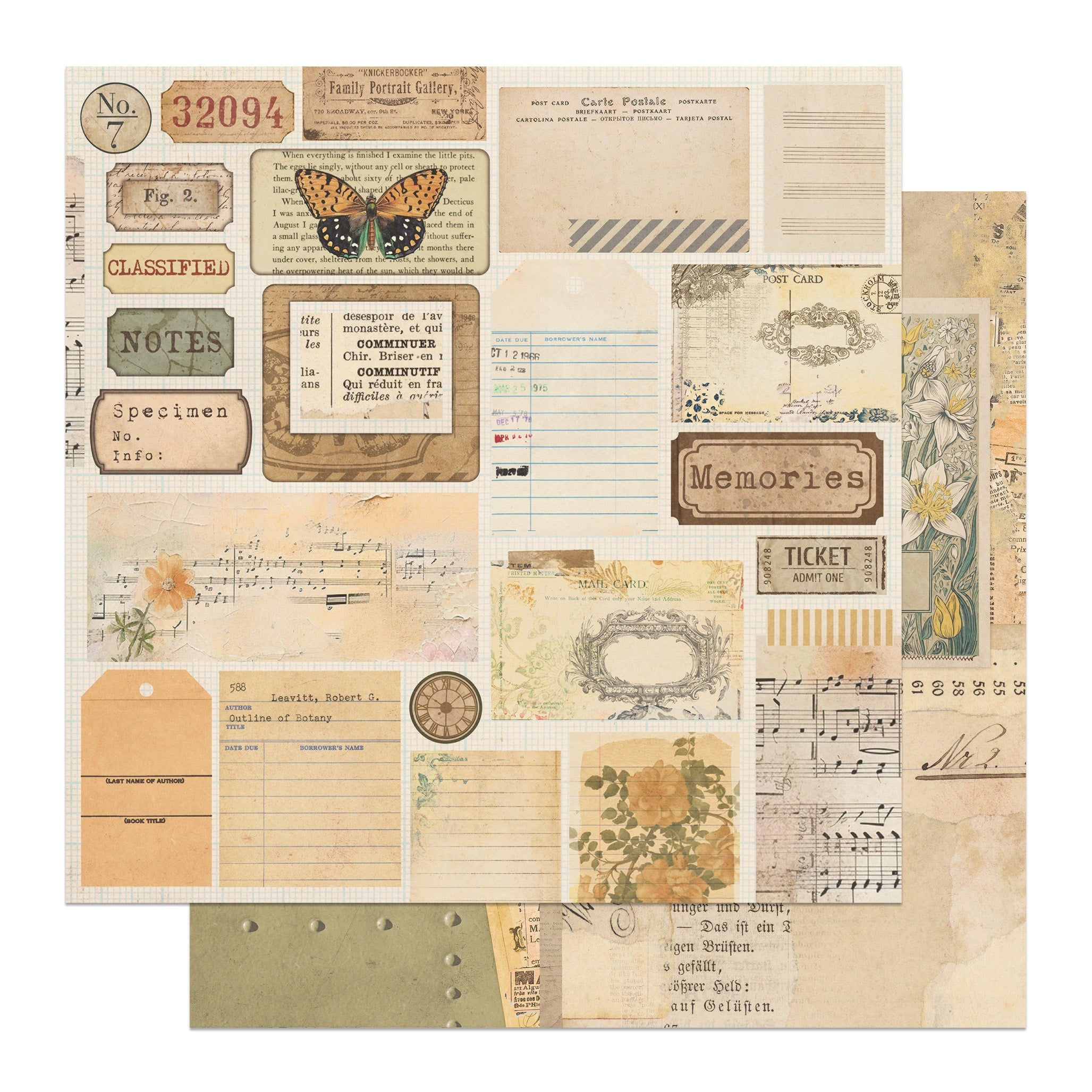 Photoplay EVERYDAY JUNQUE 12X12 Scrapbook Paper