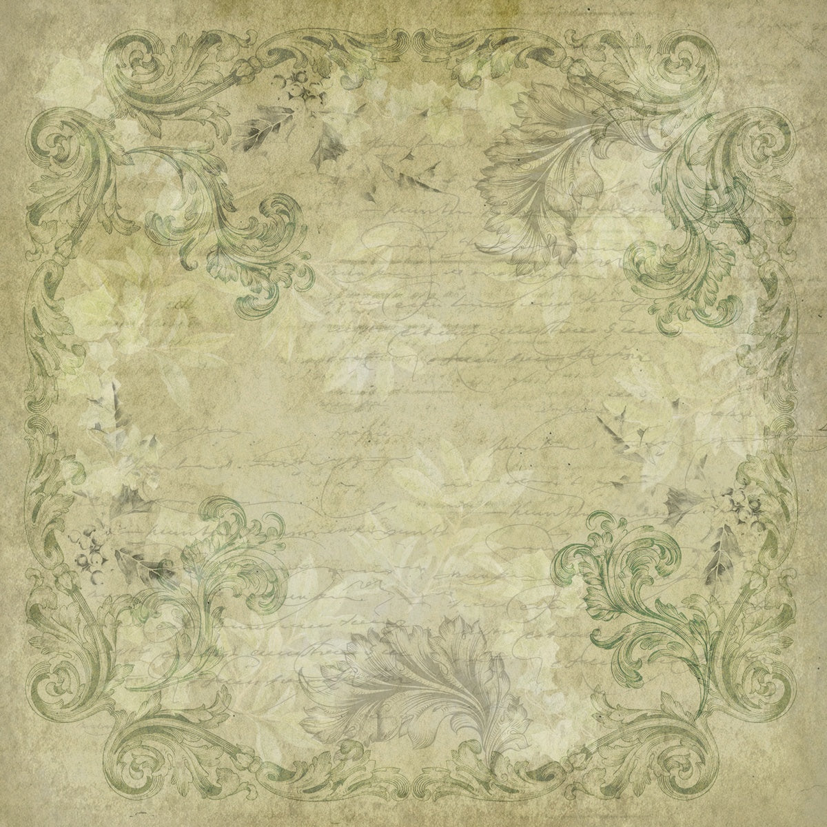 Crafters Companion HOLLY & IVY Collection 6X6" Paper Pad 36 Sheets