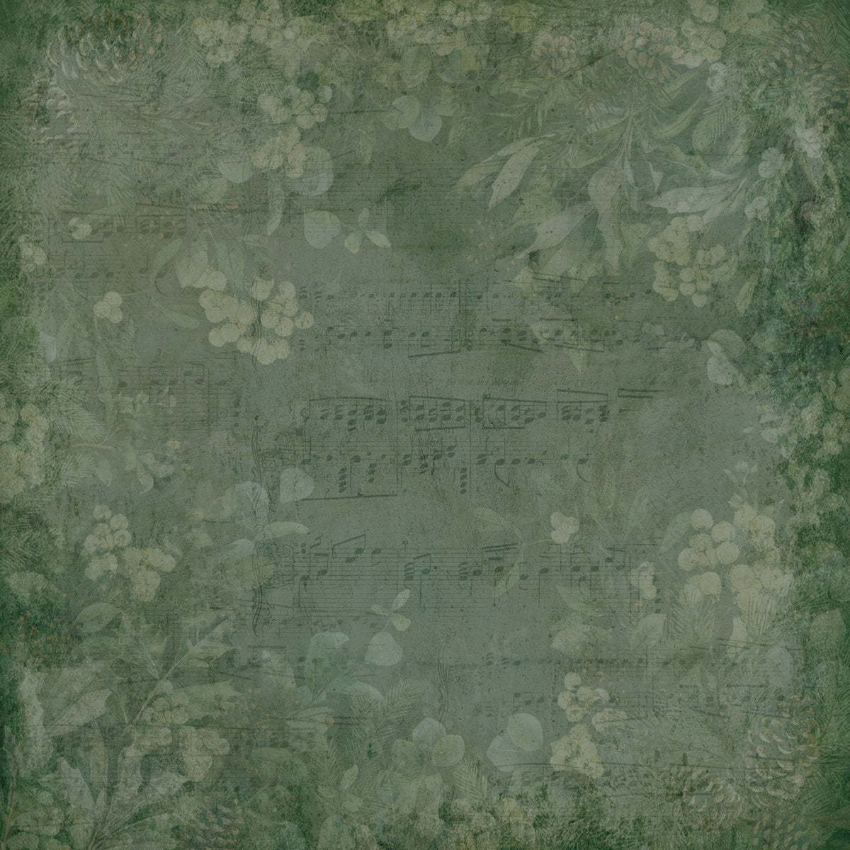 Crafters Companion HOLLY & IVY Collection 6X6" Paper Pad 36 Sheets