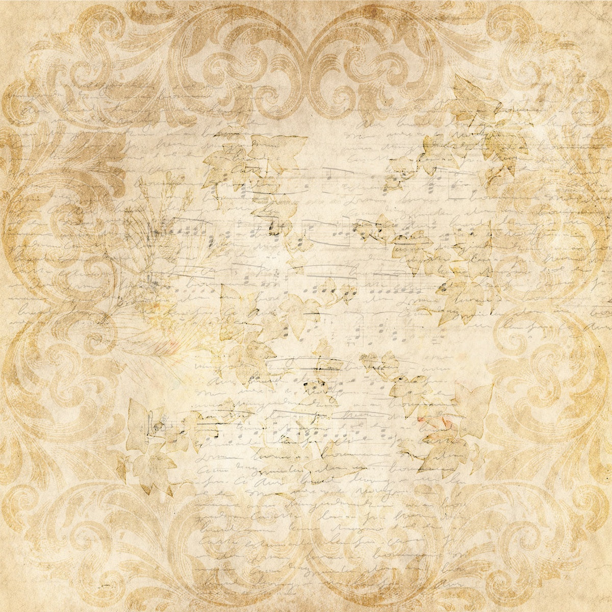 Crafters Companion HOLLY & IVY Collection 6X6" Paper Pad 36 Sheets