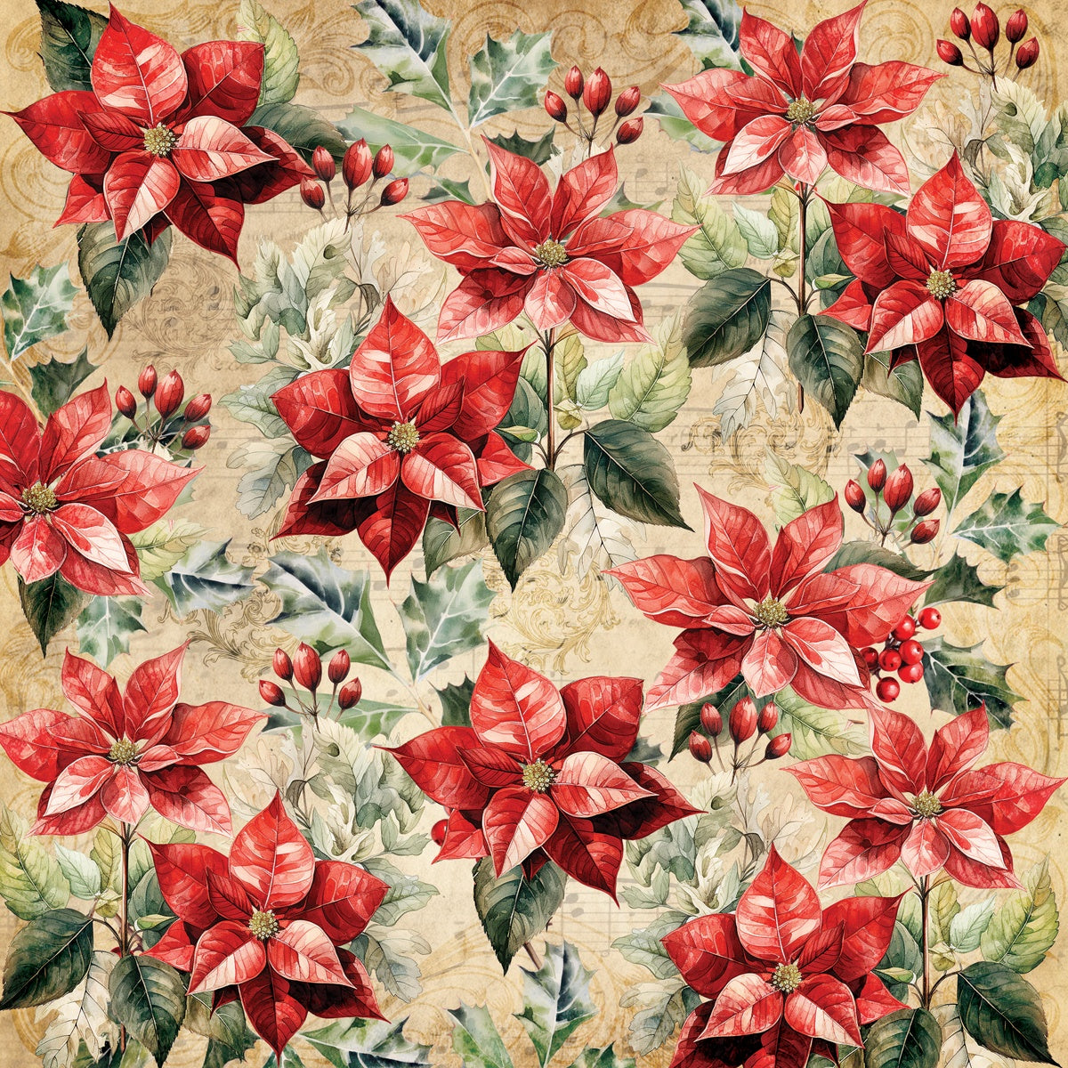 Crafter’s Companion JINGLE ALL THE WAY 12"X12" Paper Pad