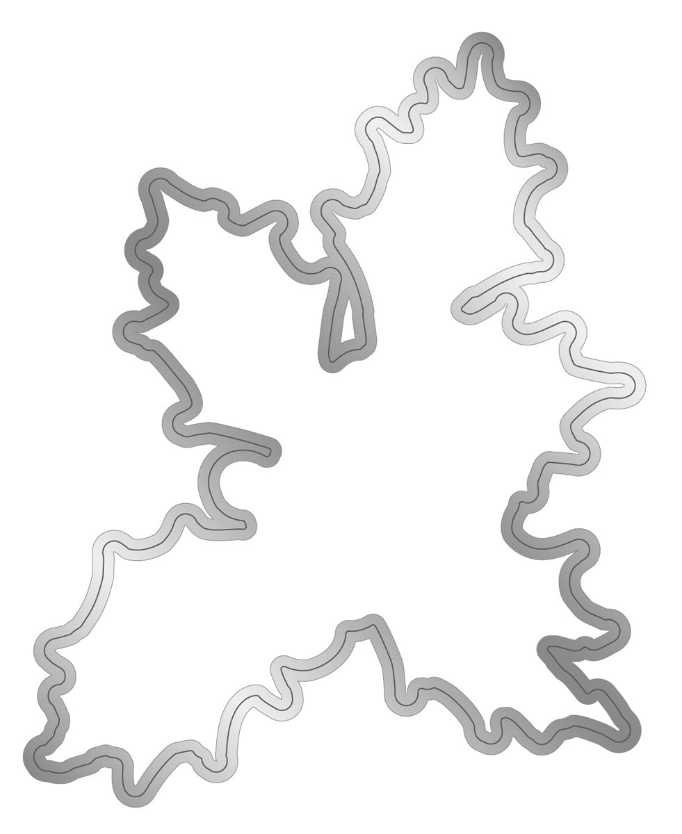 Crafters Companion Holly & Ivy SKETCHY HOLLY Metal Die And Acrylic Stamp 2pc