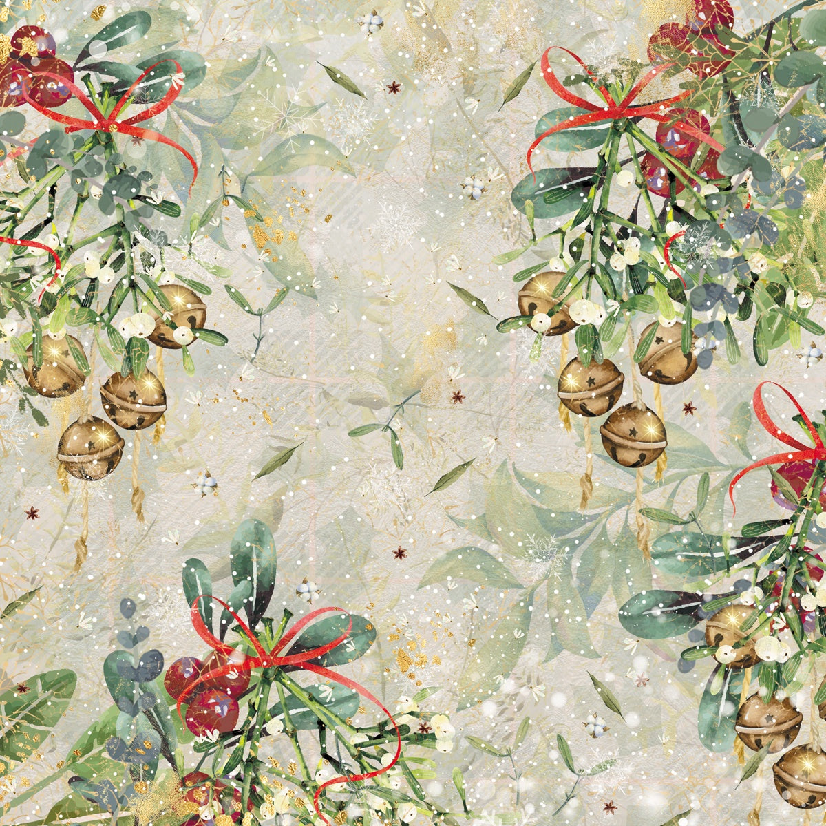 Crafter’s Companion JINGLE ALL THE WAY 12"X12" Paper Pad