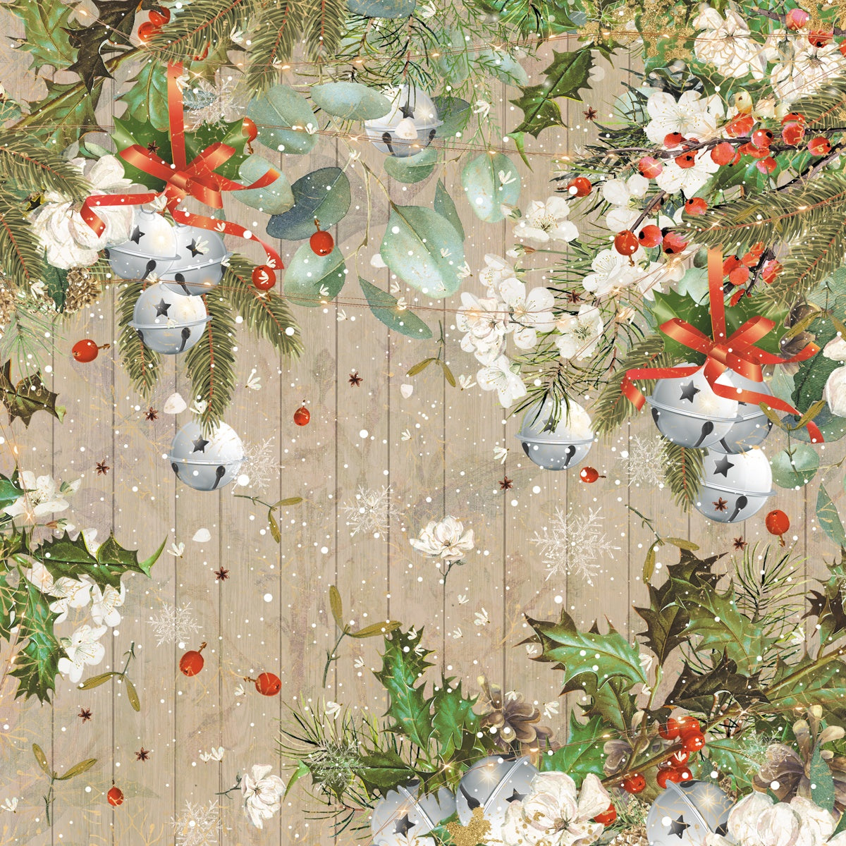 Crafter’s Companion JINGLE ALL THE WAY 12"X12" Paper Pad