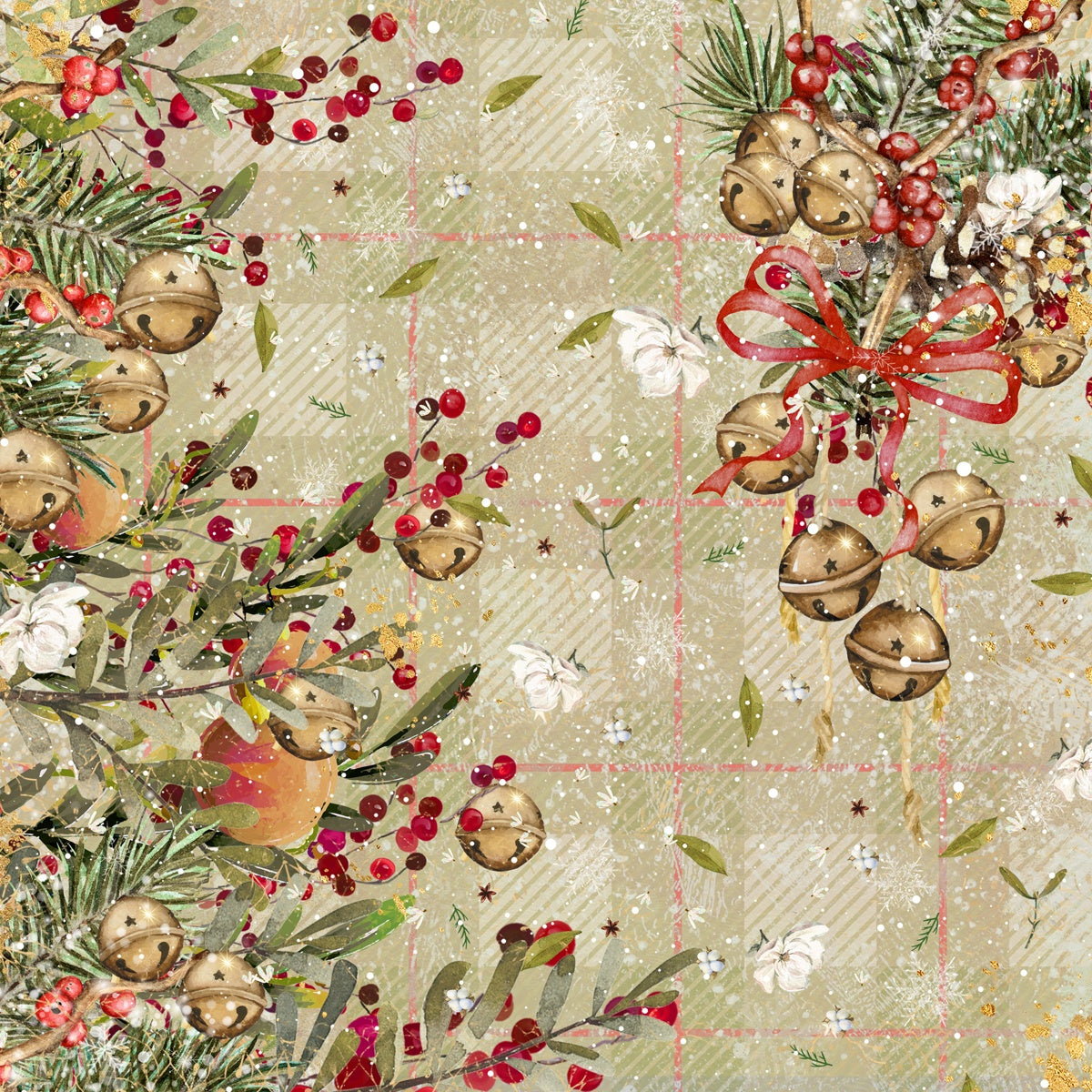 Crafter’s Companion JINGLE ALL THE WAY 12"X12" Paper Pad