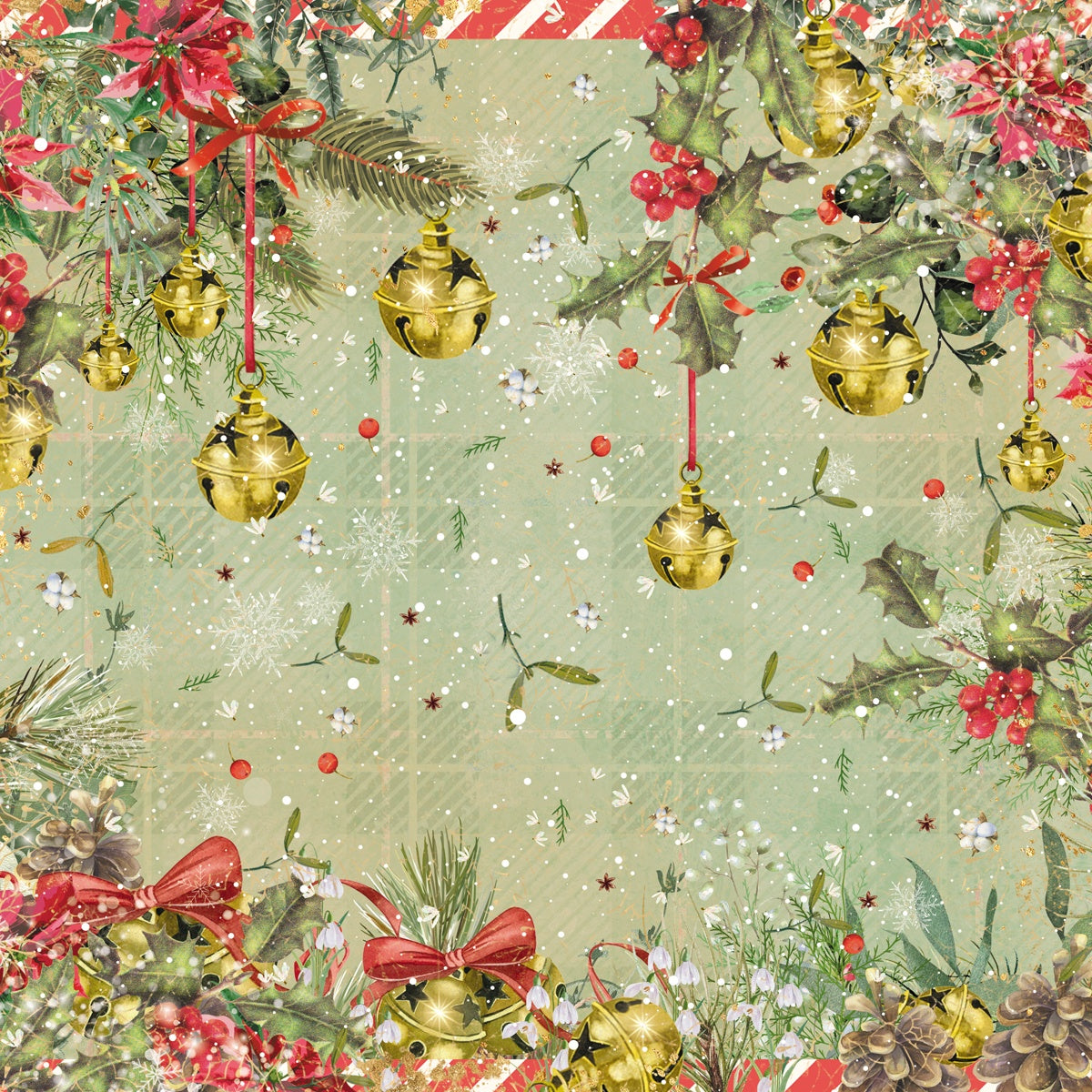 Crafter’s Companion JINGLE ALL THE WAY 12"X12" Paper Pad