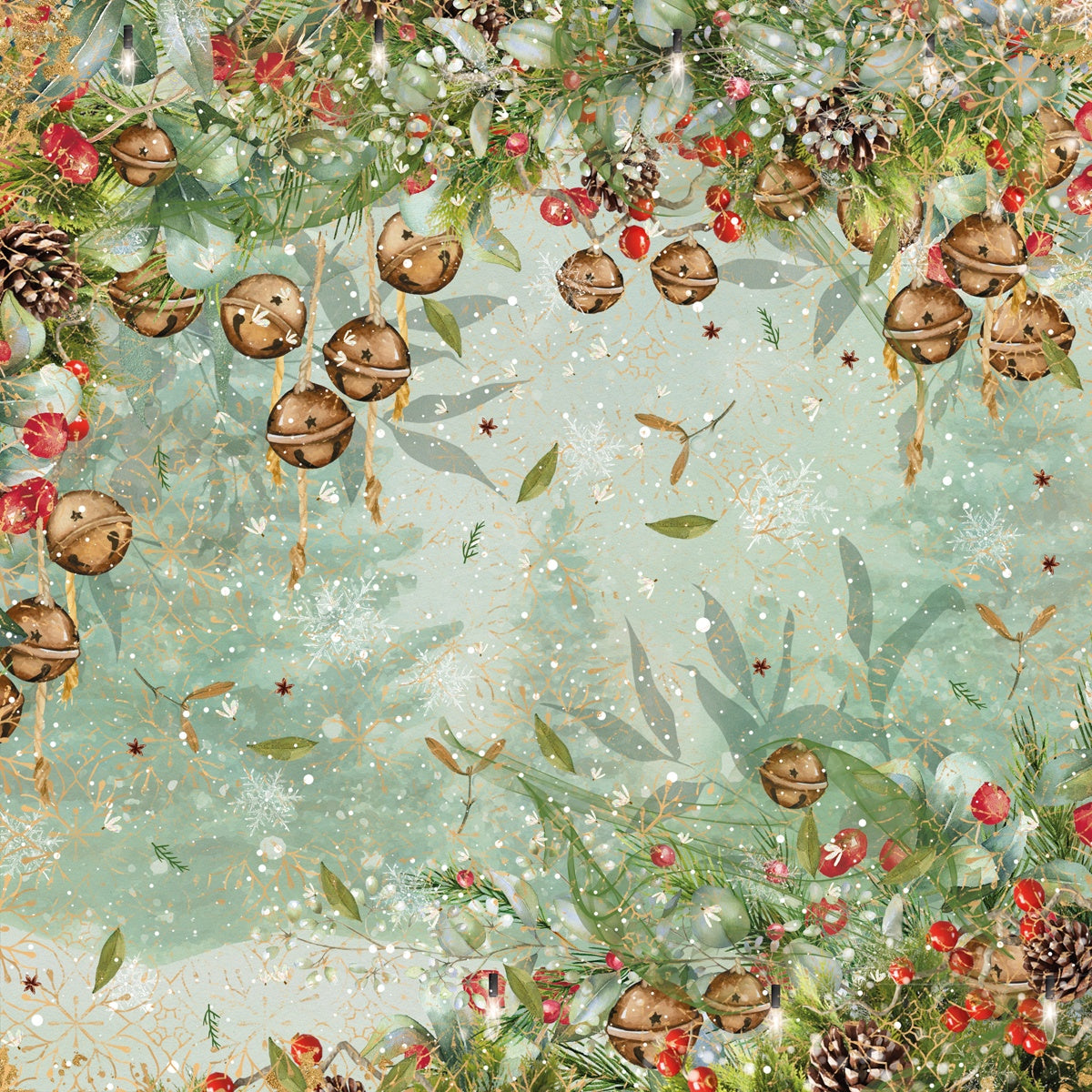 Crafter’s Companion JINGLE ALL THE WAY 12"X12" Paper Pad