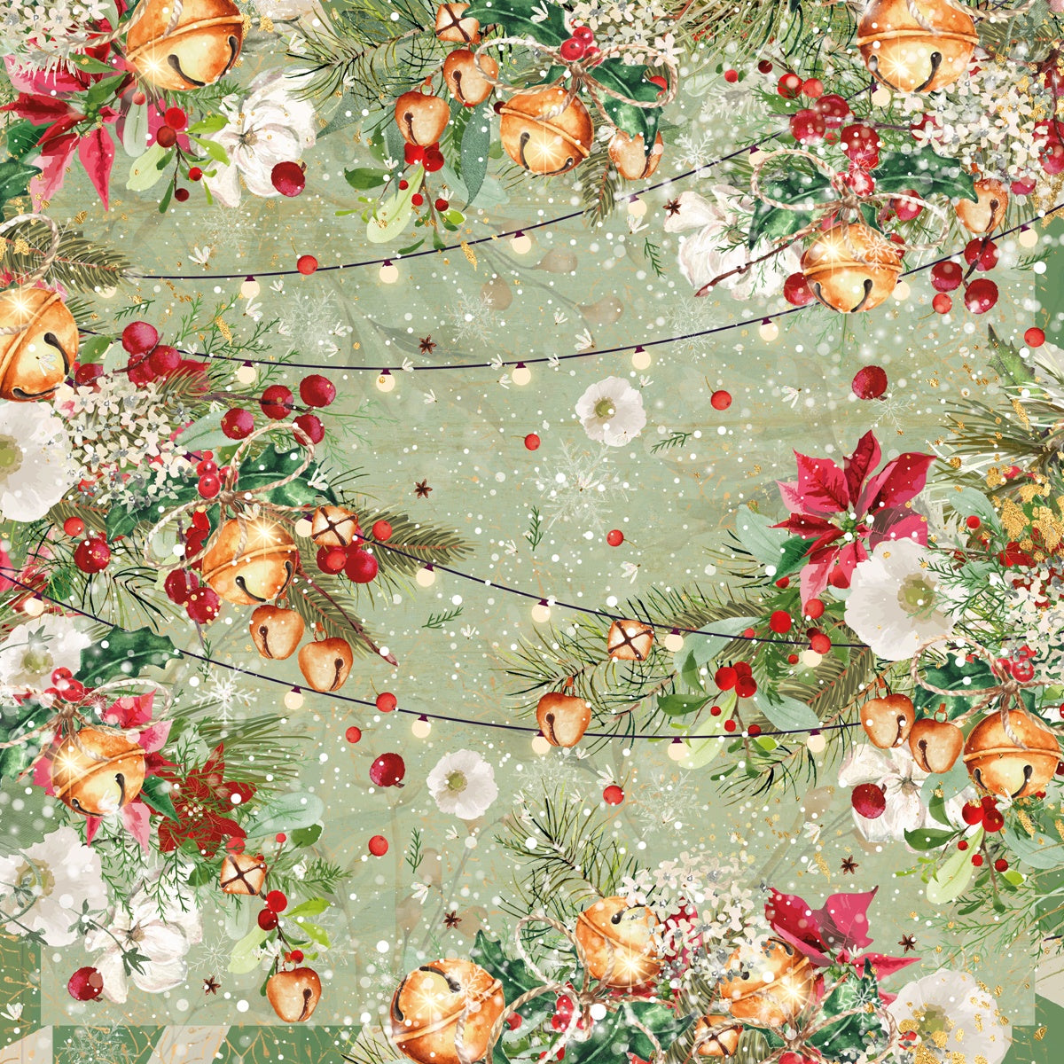 Crafter’s Companion JINGLE ALL THE WAY 12"X12" Paper Pad