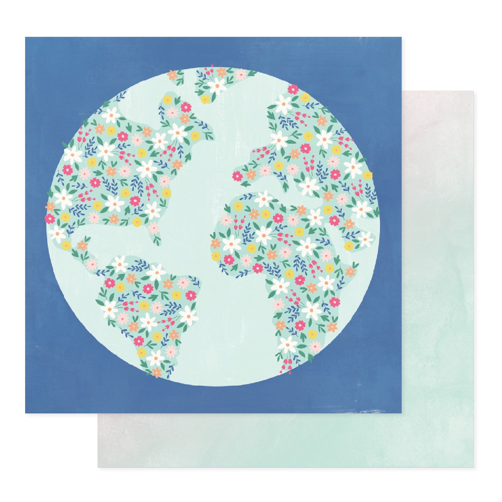 Bea Valint Sketchbook WONDERFUL 12"X12" Scrapbook Paper