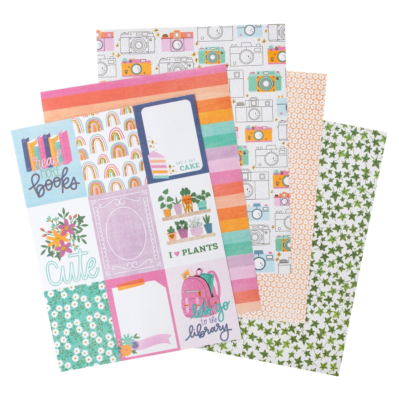 Shimelle REASONS TO SMILE 6”X8” Paper Pad 36pc