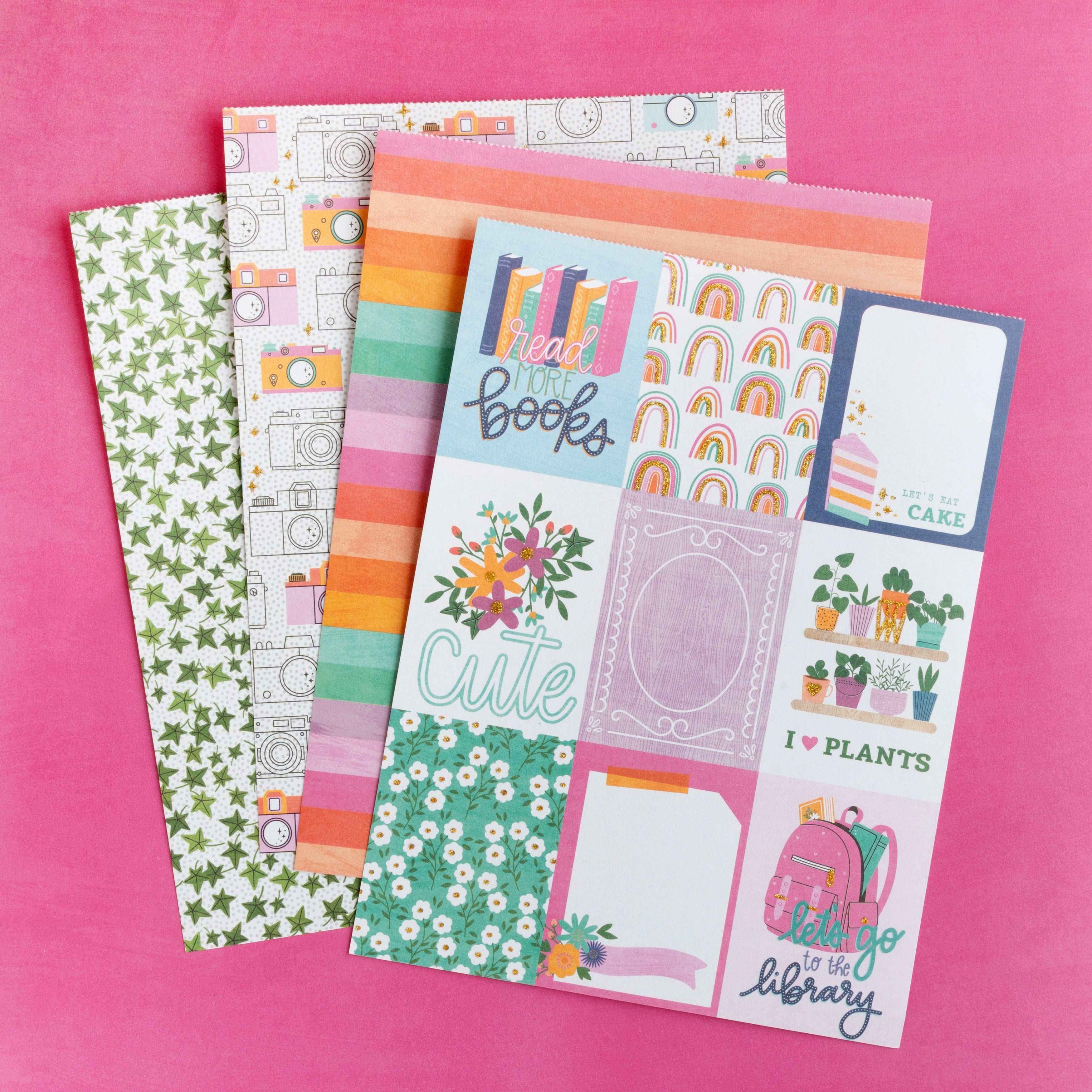 Shimelle REASONS TO SMILE 6”X8” Paper Pad 36pc