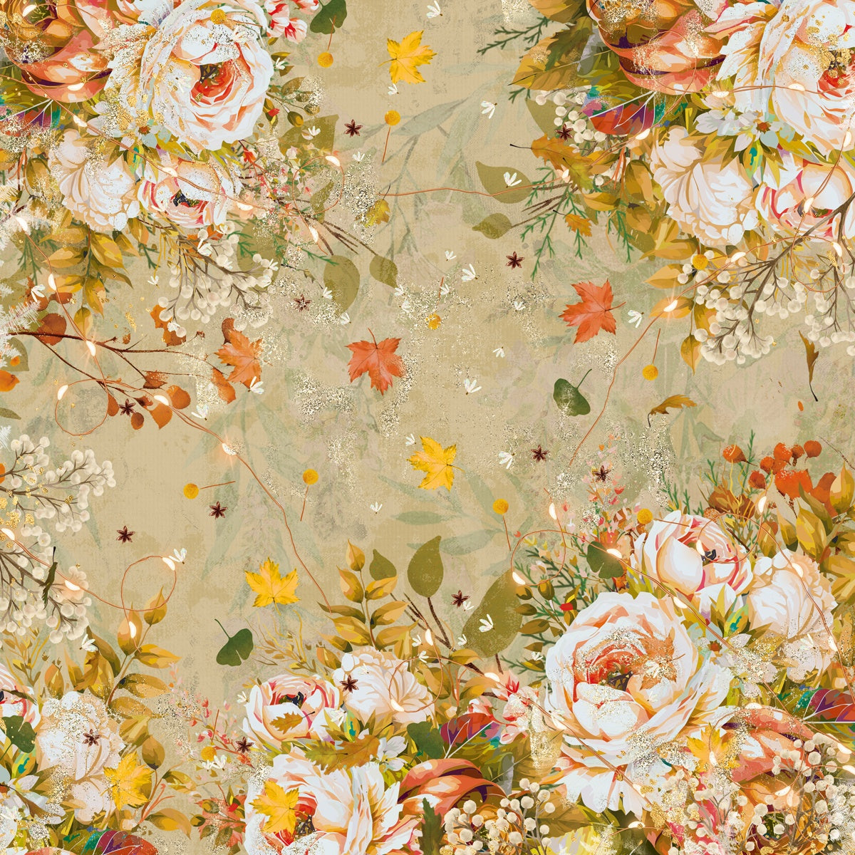 Crafter’s Companion THANKFUL & BLESSED 12"X12" Nature’s Garden Paper Pad