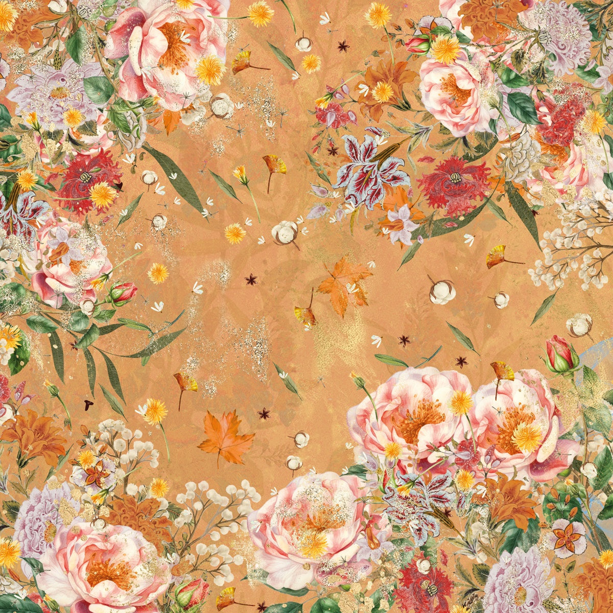 Crafter’s Companion THANKFUL & BLESSED 12"X12" Nature’s Garden Paper Pad