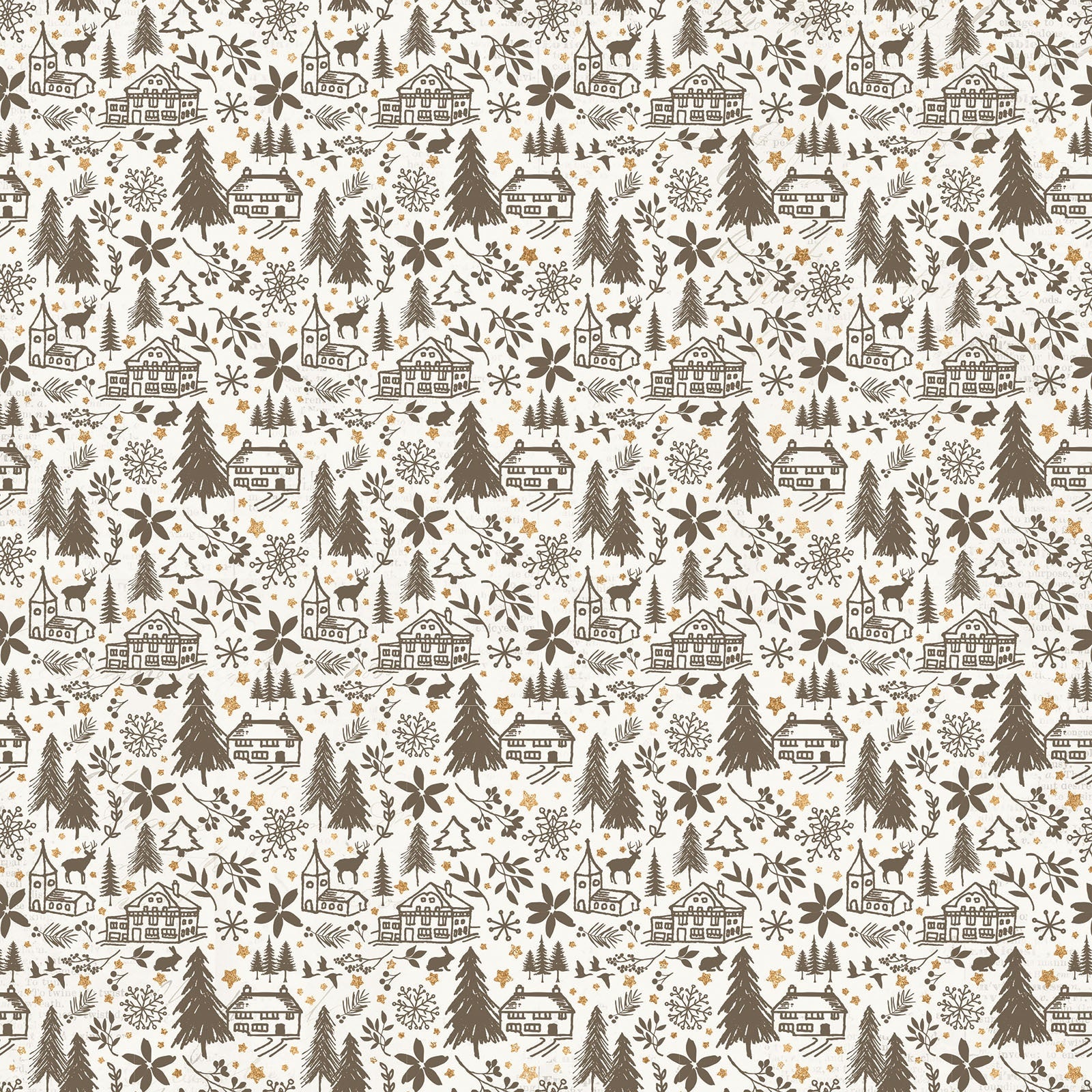 49 and Market EVERGREEN SEASON 12”X12” Collection Pack