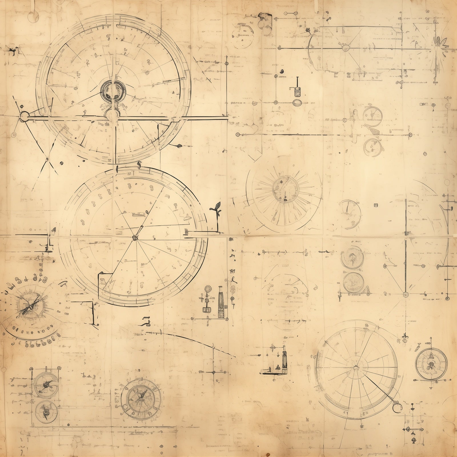 49 and Market RUST AND REVS 12"X12" Scrapbook Paper