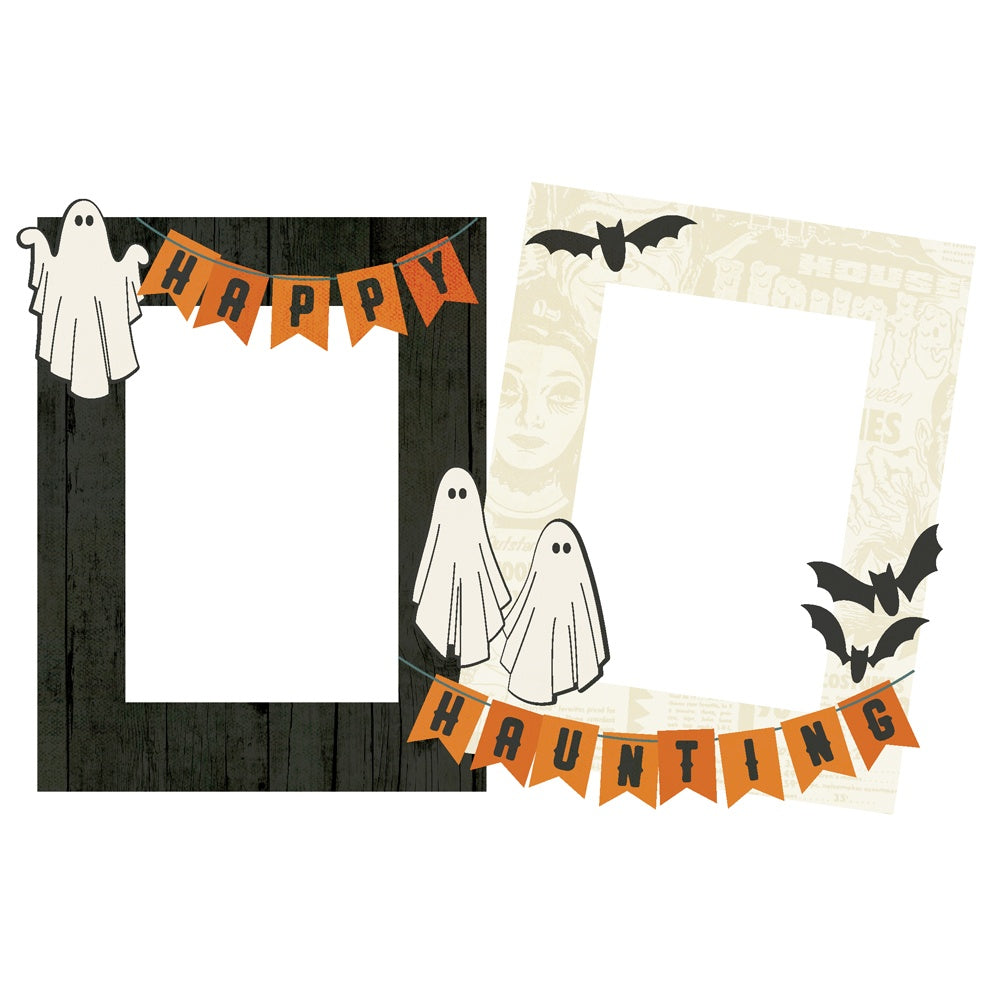 Simple Stories SIMPLE VINTAGE SCARY STORIES Chipboard Frames