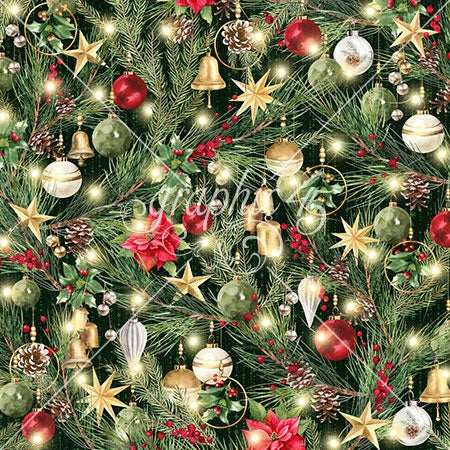 Graphic 45 Merry & Bright JOYS OF THE SEASON 12X12 Scrapbook Paper