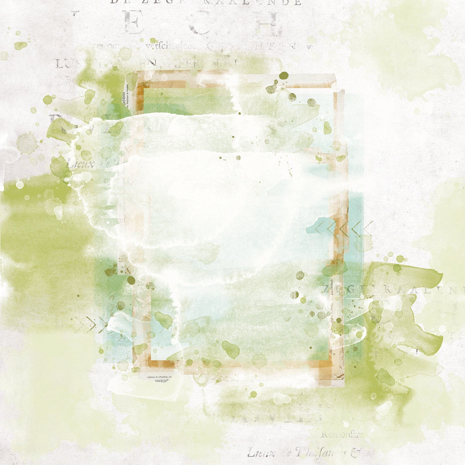 49 and Market BIRDSONG 12"X12" Scrapbook Paper