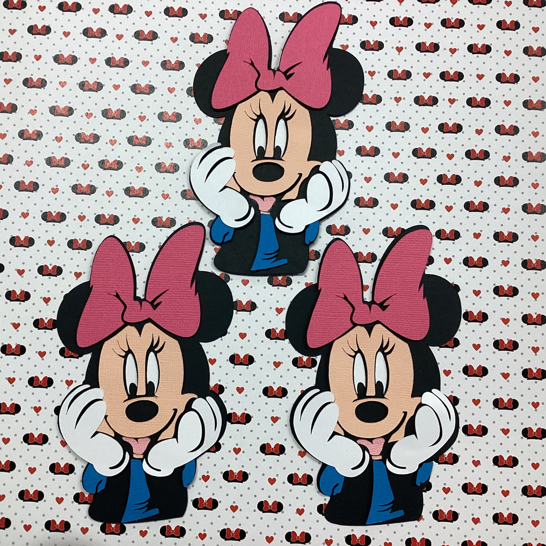 Like Disney MINNIE MOUSE 3D Custom DieCut