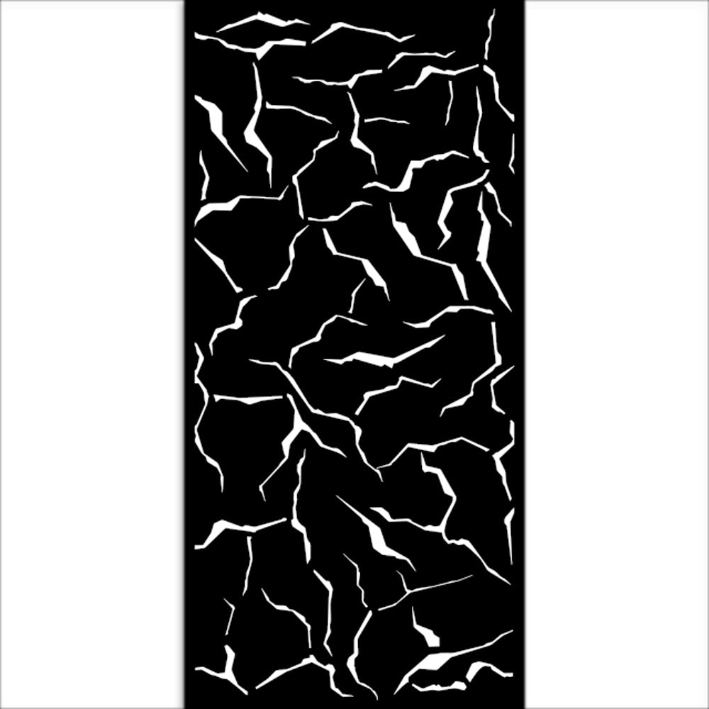 Stamperia Mix Media Stencil CRACKLE 5”X10”