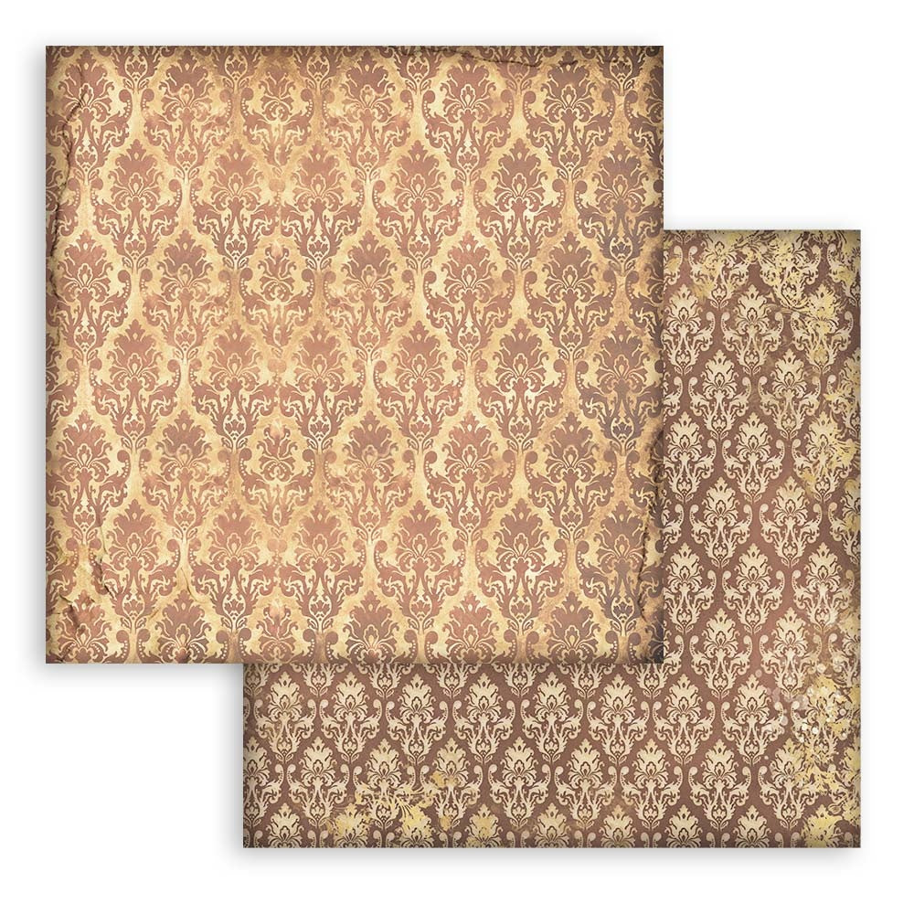 Stamperia Maxi Backgrounds ALTEREGO 12"X12" Scrapbook Paper Pack