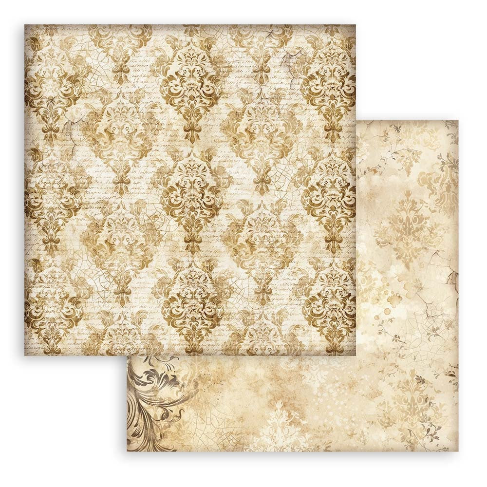 Stamperia Maxi Backgrounds ALTEREGO 12"X12" Scrapbook Paper Pack